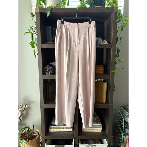 NWT J&L Atelier Dusty Rose Wide Leg Pants Size Small - Picture 1 of 6